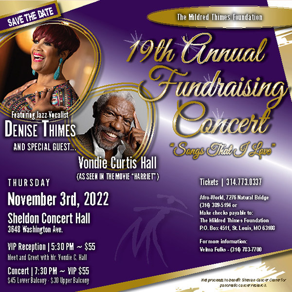 The Mildred Thimes Foundation 19th Annual Fundraising Concert: Songs ...